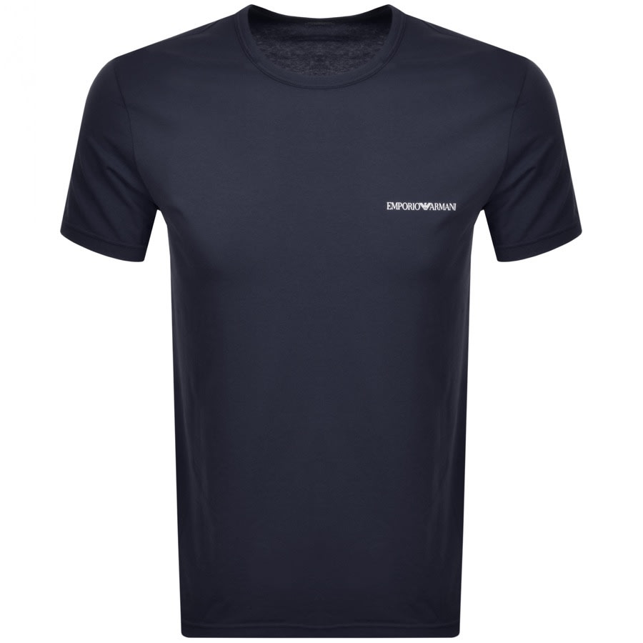 Alternative Image for ProductEmporio Armani Lounge 2 Pack T Shirts White2